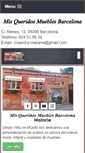 Mobile Screenshot of misqueridosmueblesbarcelona.com